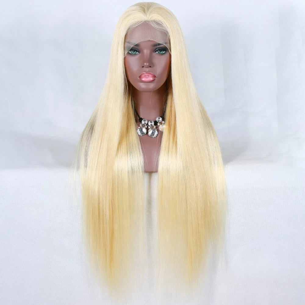 Blonde 613 Full Lace Wig 13x4 Lace Frontal Virgin Human Hair