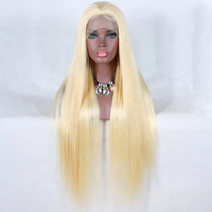 Blonde 613 Full Lace Wig 13x4 Lace Frontal Virgin Human Hair