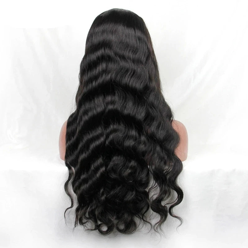 100% Virgin Human Hair Body Wave Lace Front Wig