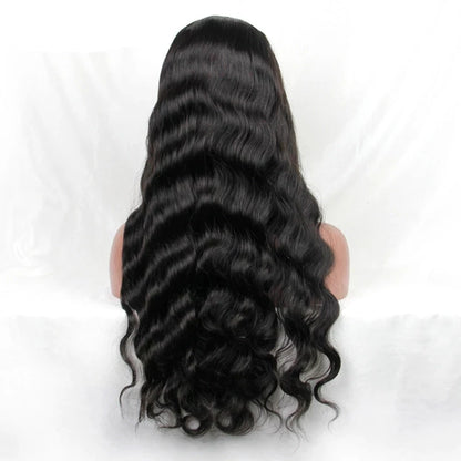 100% Virgin Human Hair Body Wave Lace Front Wig