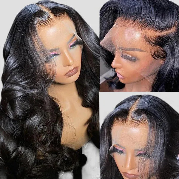Glueless HD Full Lace Body Wave Wig 150% Density Human Hair