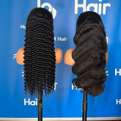 Glueless HD Full Lace Body Wave Wig 150% Density Human Hair