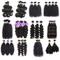 Deep Wave HD Lace Frontal Wig Glueless Cuticle Aligned 100% Virgin Human Hair