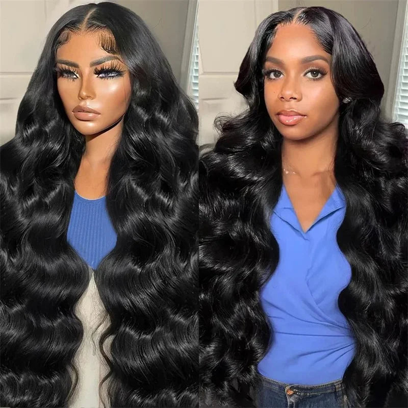 4x4 Lace Closure Body Wave Wig Human Hair 200% Density Wear and Go