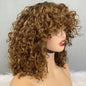 Short Water Wave Bob Wig with Bangs 100% Full Machine Human Hair Wig