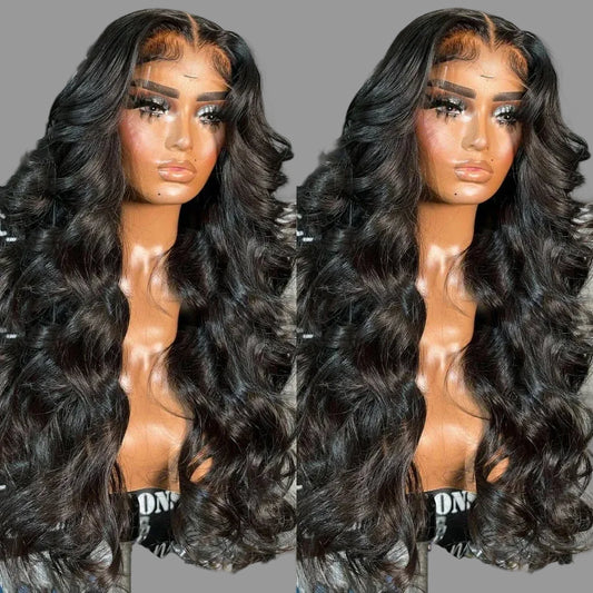 Body Wave 13x4 Full Lace Wig Cuticle Aligned Raw Human Hair Pre Plucked