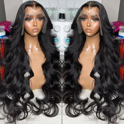 Body Wave 13x4 Full Lace Wig Cuticle Aligned Raw Human Hair Pre Plucked