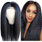 Deep Wave HD Lace Frontal Wig Glueless Cuticle Aligned 100% Virgin Human Hair