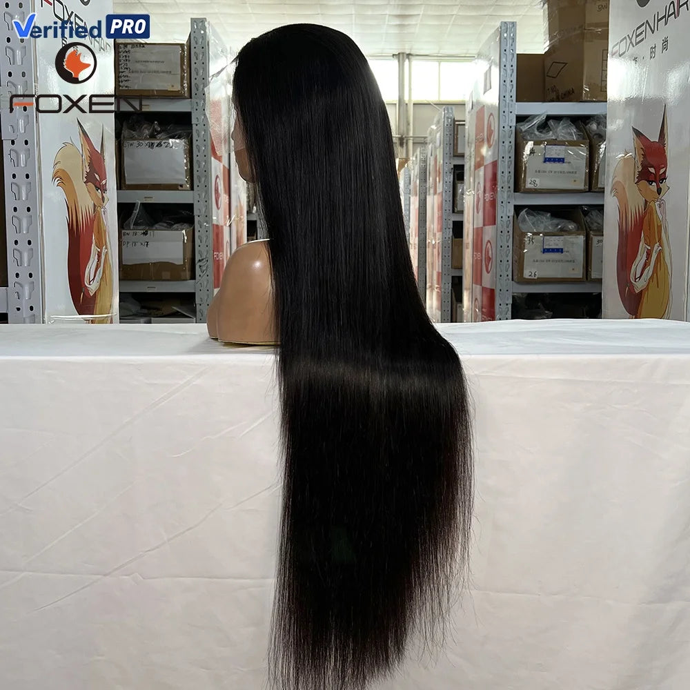 Raw Swiss HD Lace Front Wig Glueless 360 Full Frontal Cuticle Aligned