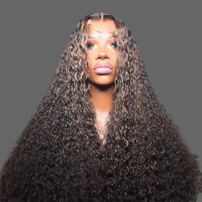 Virgin Human Hair Full Lace Wig 180% Density for Women