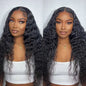 Body Wave 13x4 Transparent Lace Frontal Wig Cuticle Aligned Virgin Human Hair