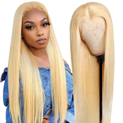 Blonde 613 Full Lace Wig 13x4 Lace Frontal Virgin Human Hair