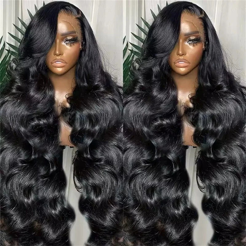 4x4 Lace Closure Body Wave Wig Human Hair 200% Density Wear and Go
