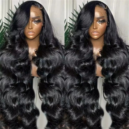 4x4 Lace Closure Body Wave Wig Human Hair 200% Density Wear and Go